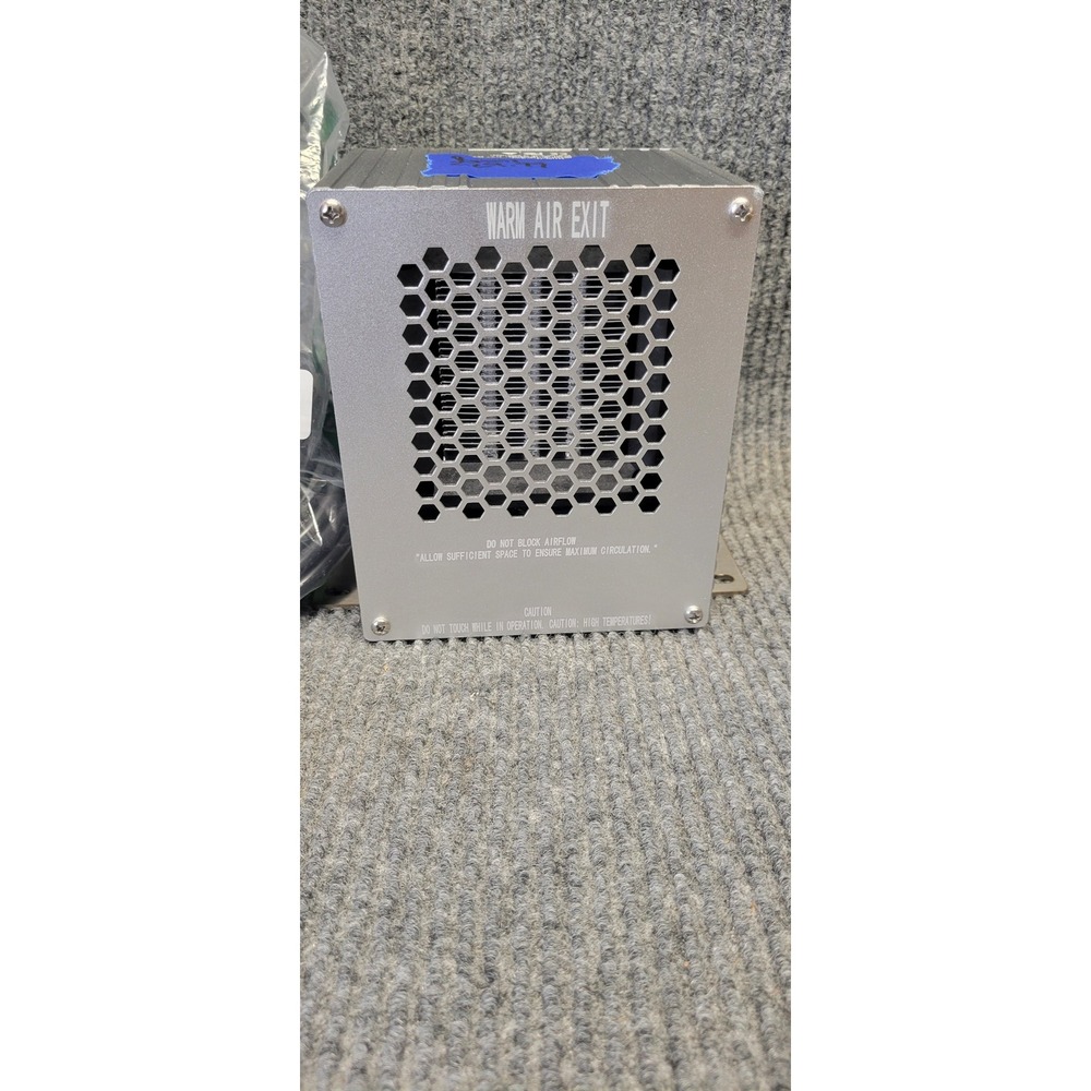 Advanced Freeze Protection 400W Utility Heater 110V IPX6 Silver Enclosure Heater